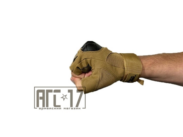 Изображение Тактические беспалые перчатки Gontex