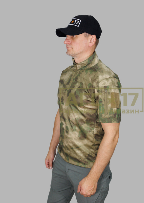 Фото товара Рубашка-поло короткий рукав S.Archon (мох)