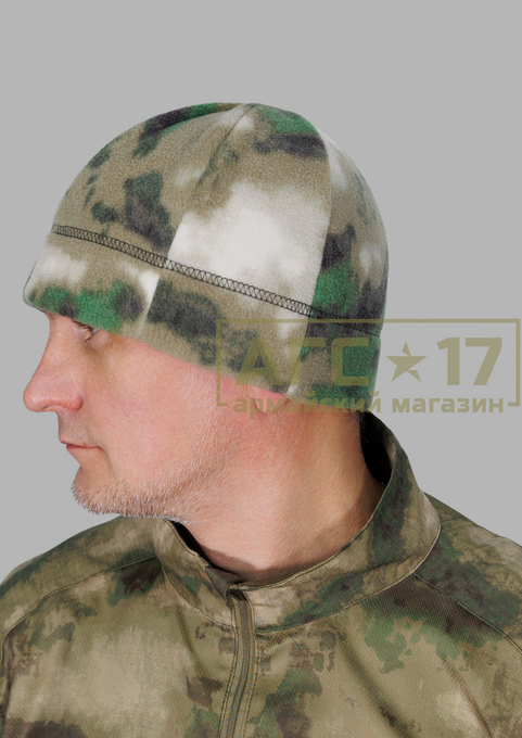 Фото товара Шапка флис (мох)