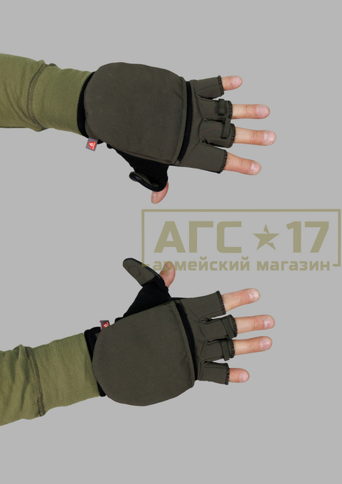 Изображение Перчатки Sealskinz Ryston (олива)