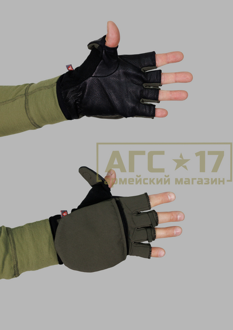 Фото Перчатки Sealskinz Ryston (олива)