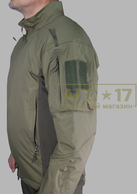 Фото <a href="/catalog/voennaya-odezhda/kurtki-i-zhilety" hreflang="ru">Куртки и Жилеты</a> - Ветровка &quot;Альфа&quot; Сухопут (олива)
