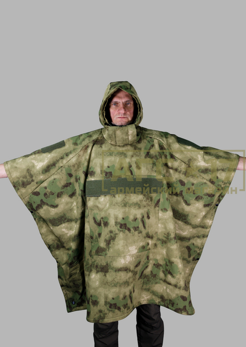 Фото Пончо &quot;Gongtex&quot; SoftShell (мох)