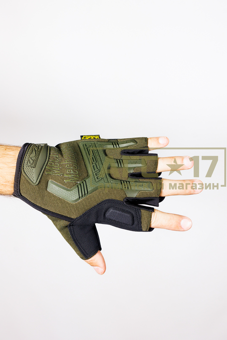 Фотография Перчатки Mechanix M-Pact б/п (олива)