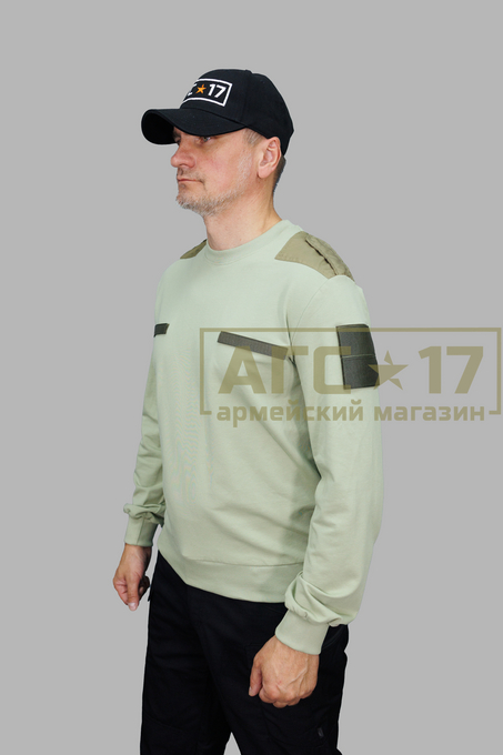 Фотография Кофта офисная АГС-17 (олива)