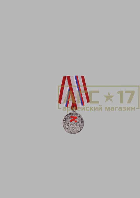 Фотография Медаль &quot;Волонтеру России&quot;