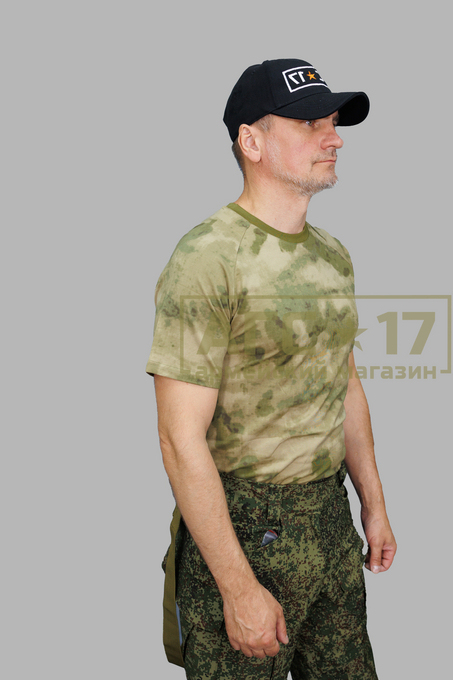 Фото Футболка Барс &quot;Гюрза&quot; (мох)
