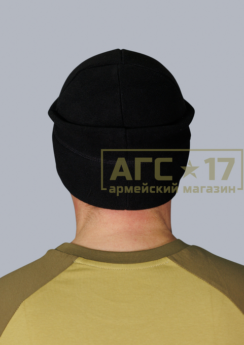 Фотография Шапка флисовая  (черный)