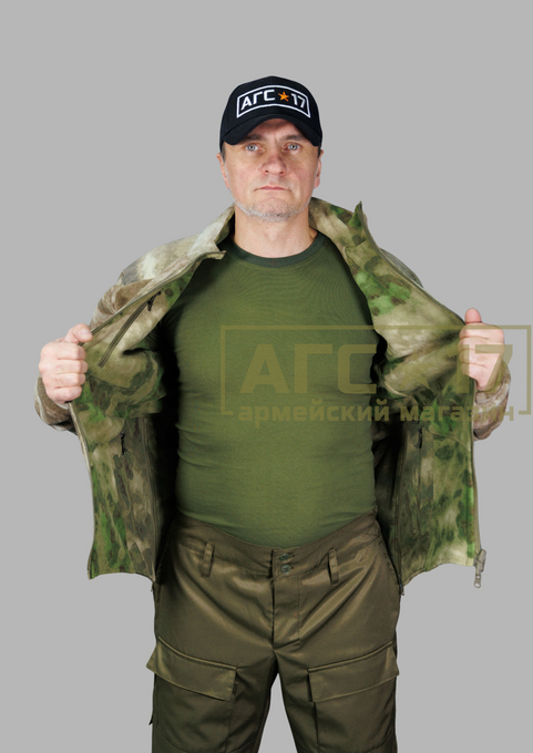 Фото <a href="/catalog/voennaya-odezhda/kurtki-i-zhilety" hreflang="ru">Куртки и Жилеты</a> - Куртка флисовая двусторонняя &quot;A-TACS&quot; 